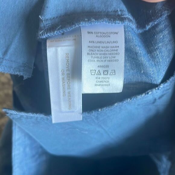 Ann Taylor LOFT chambray shorts. Size 2 Riviera Shorts. - Picture 6 of 6